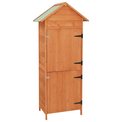 Gartenschrank Braun 42,5x64x190 cm