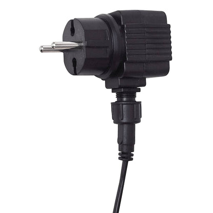 Pool-Wasserfall Fontäne mit LEDs Rechteckig Edelstahl 45 cm