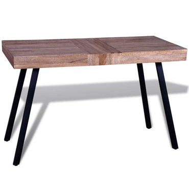 vidaXL Tisch Altholz Teak