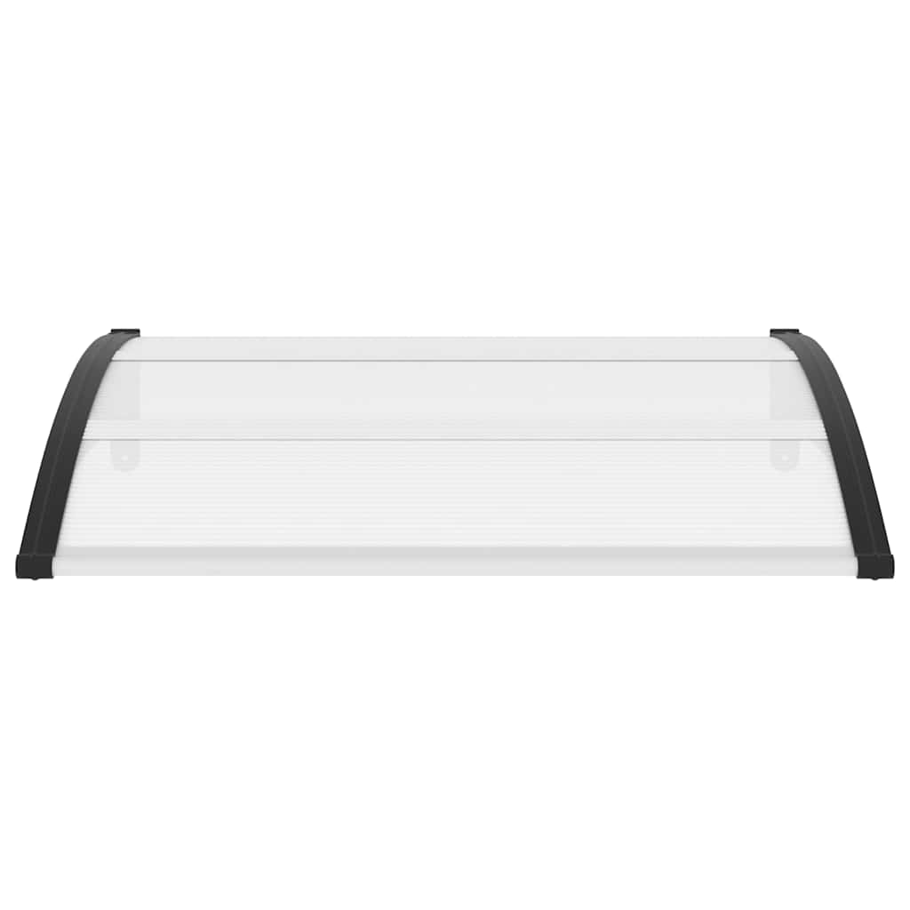 vidaXL Marquise de porte 120×100 cm PC