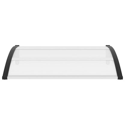 vidaXL Marquise de porte 120×100 cm PC