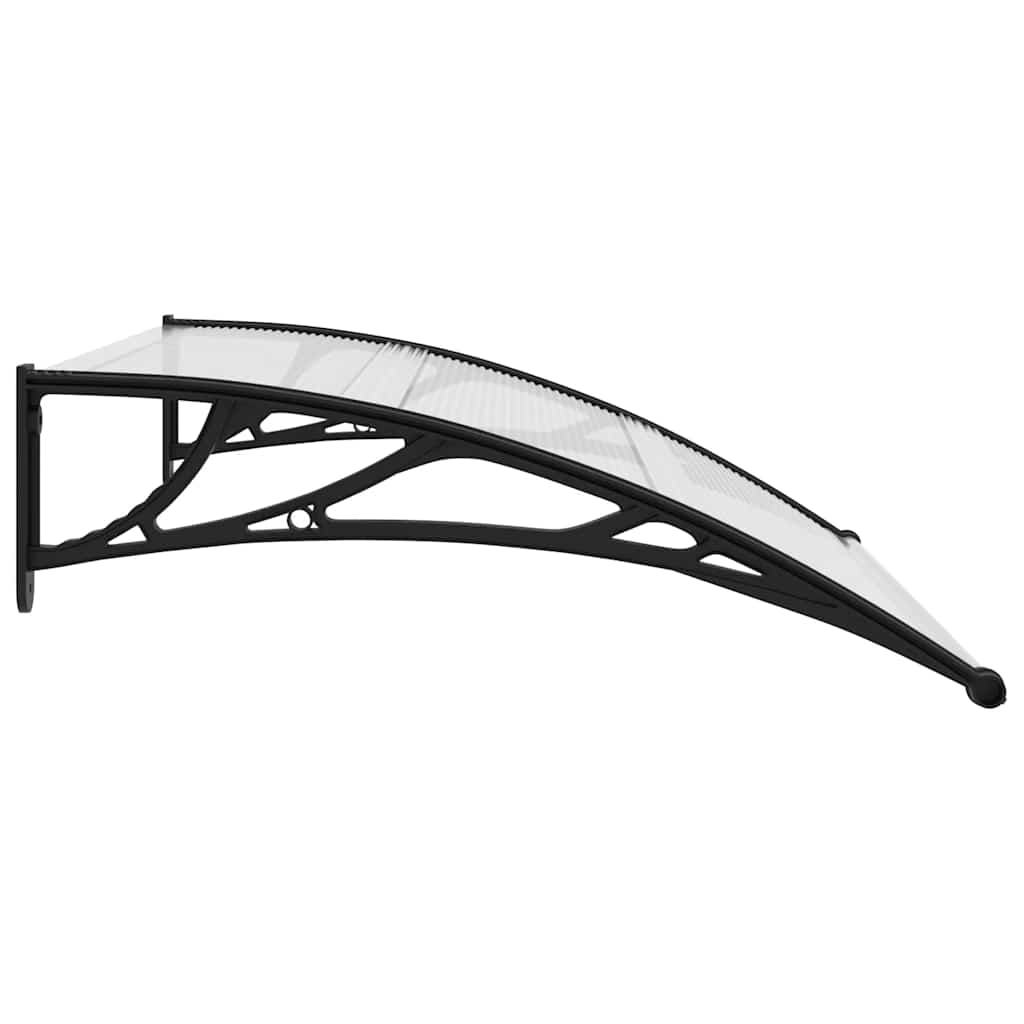 vidaXL Marquise de porte 120×100 cm PC