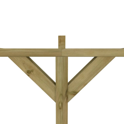 Terrassen-Pergola 2x4x2,2 m Holz