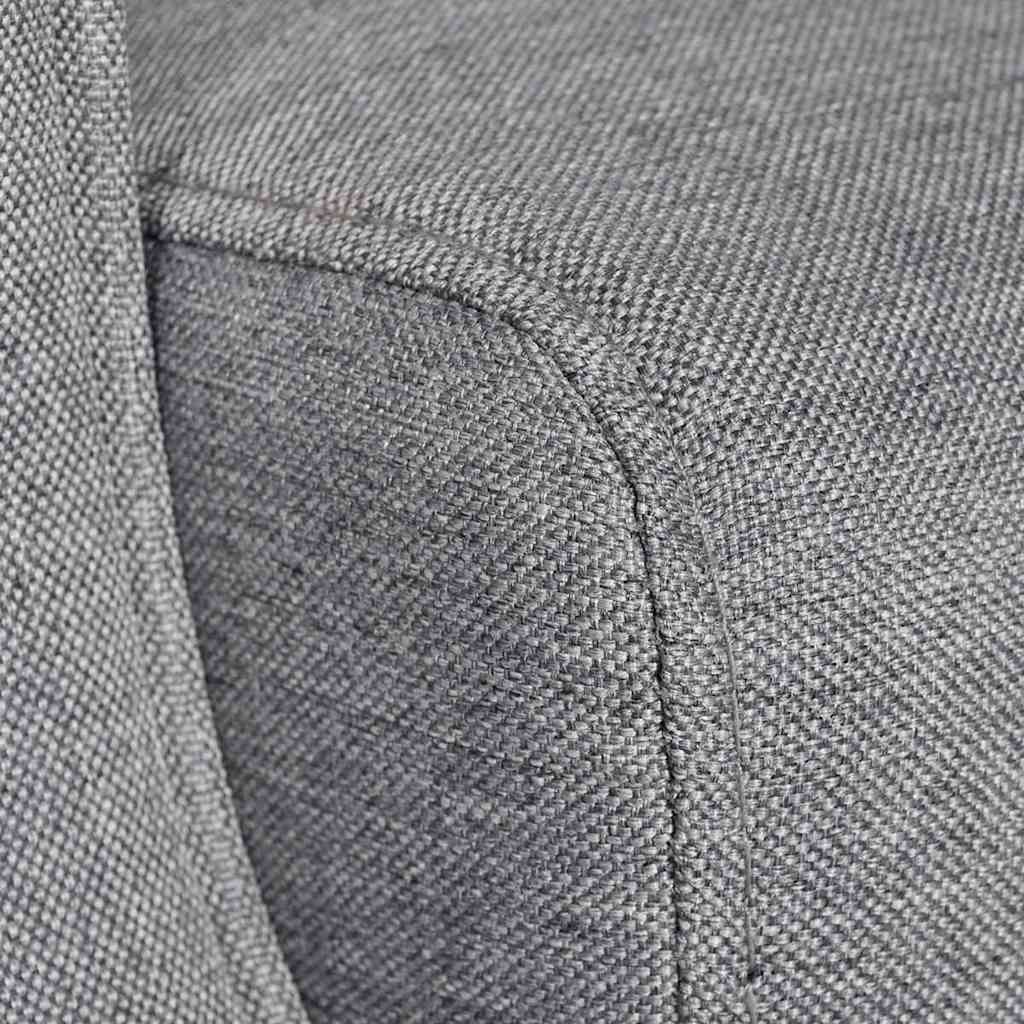 vidaXL Sessel Grau Stoff
