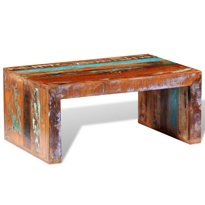 vidaXL Couchtisch Altholz