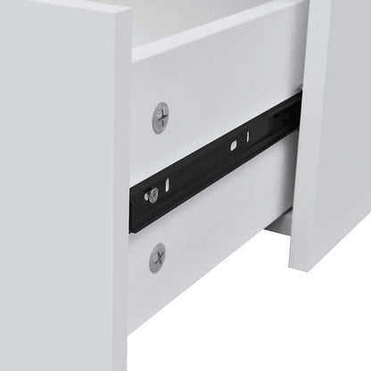 vidaXL Kommode mit 4 Schubladen 60×30,5×71 cm Weiß