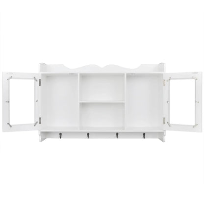 vidaXL Hängeschrank MDF Weiß