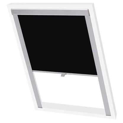 vidaXL Store occultant Noir P06/406