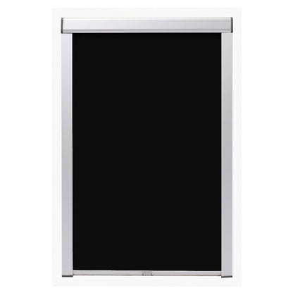 vidaXL Verdunkelungsrollo Schwarz P08/408