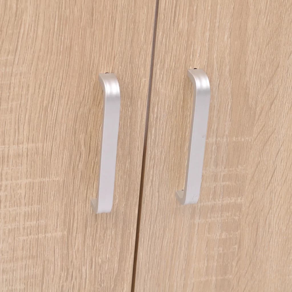 vidaXL 9-tlg. Badmöbel und Waschbecken Set Beige
