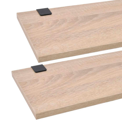 vidaXL 8-tlg. Badmöbel und Waschbecken Set Beige