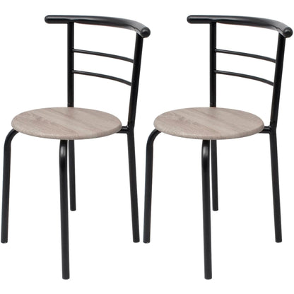 vidaXL Ensemble de bar de cuisine avec table et chaises en MDF