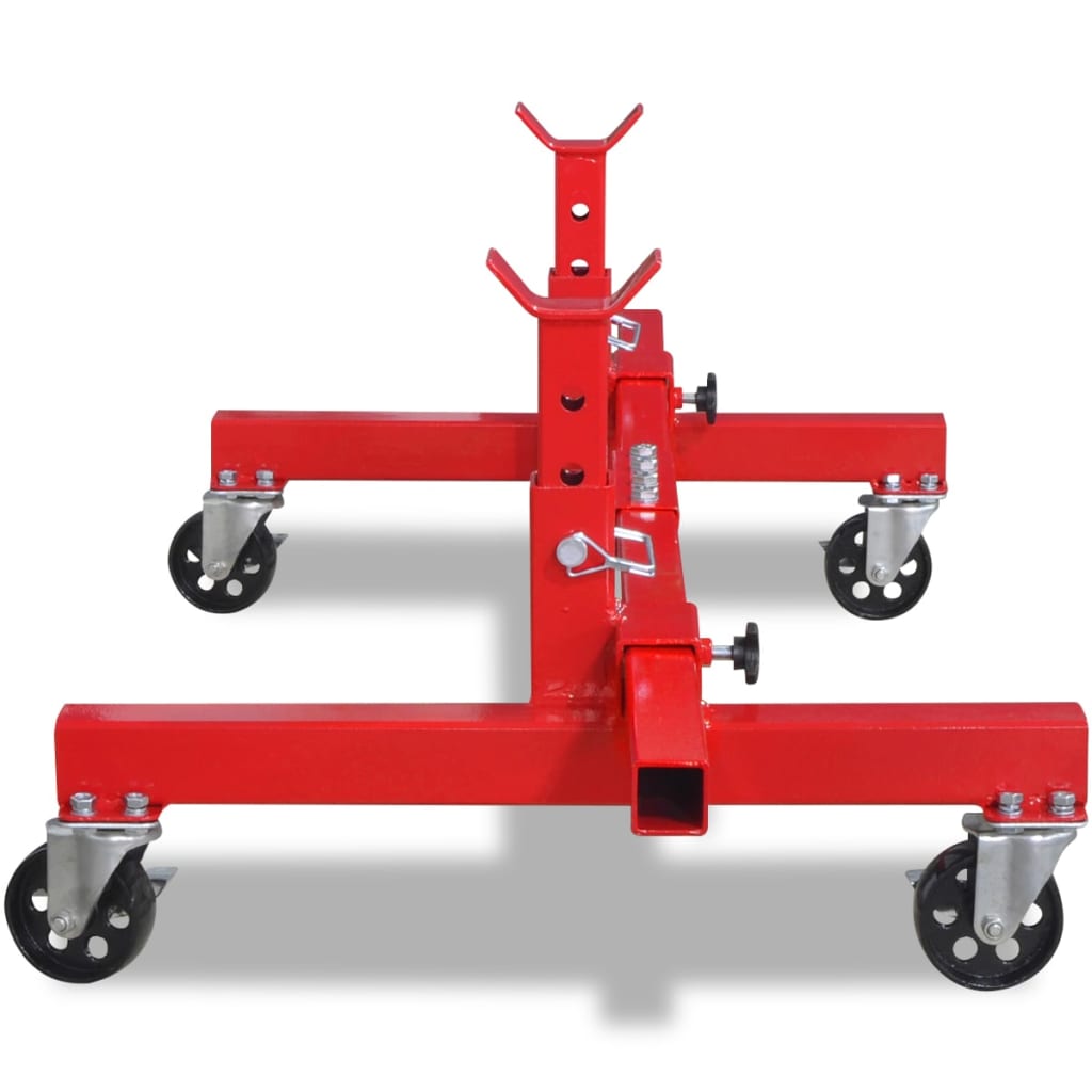 vidaXL Mobiler Stützbock Rot