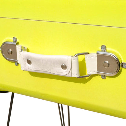vidaXL Table d'appoint 49,5x36x60 cm Jaune