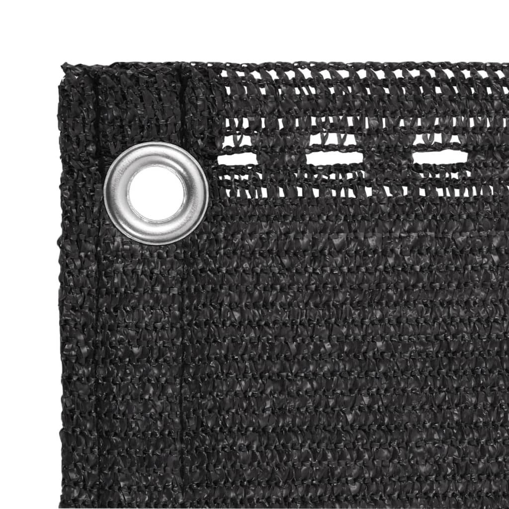 Balkonsichtschutz HDPE 75x400 cm Anthrazit