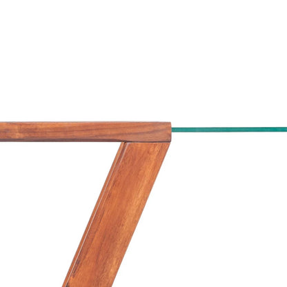 vidaXL Table basse en bois d'acacia massif marron 100x50x40 cm