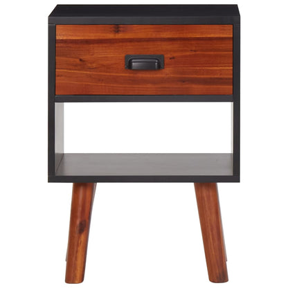 vidaXL Table de chevet Bois d'acacia massif 40x30x57 cm