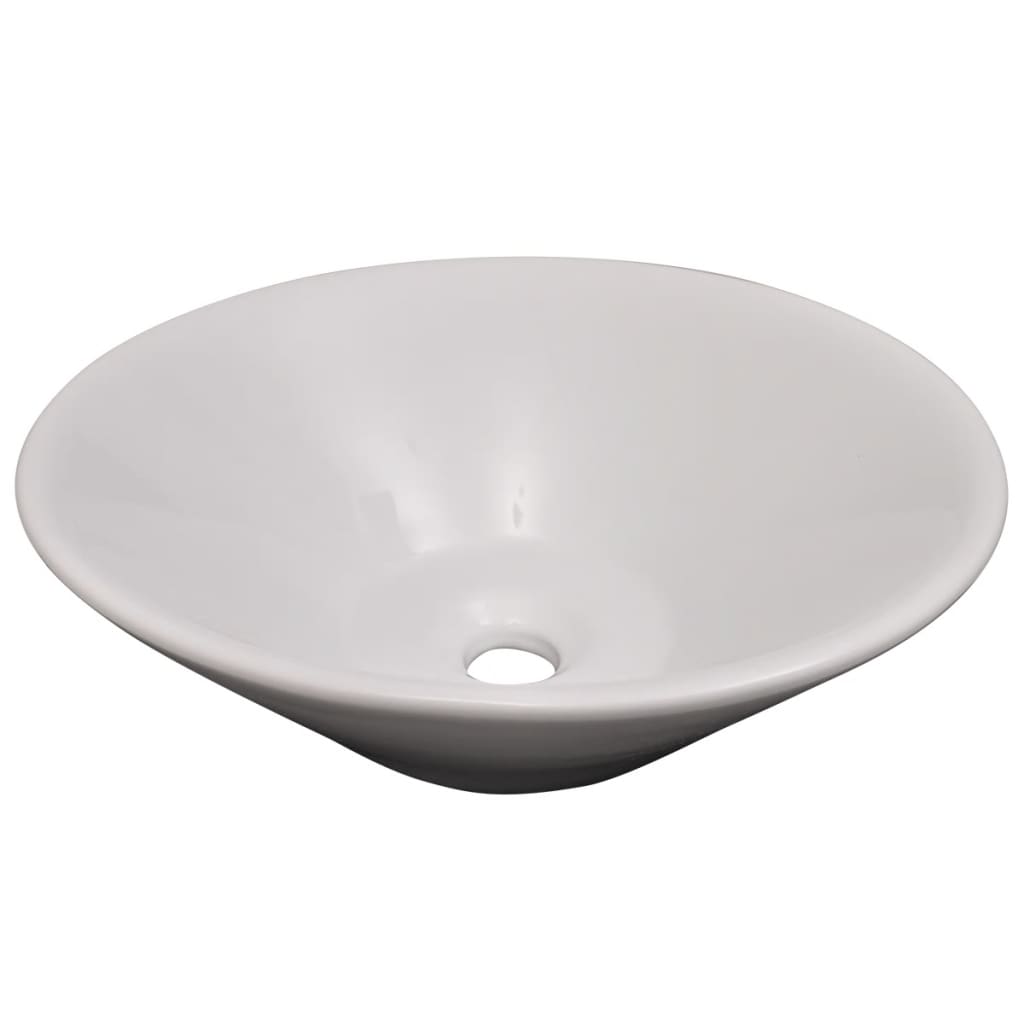 vidaXL 9-tlg. Badmöbel-Set mit Waschbecken und Wasserhahn Beige