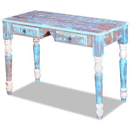 vidaXL Bureau en bois de récupération