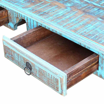 vidaXL Bureau en bois de récupération