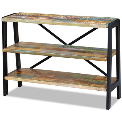 vidaXL Buffet 3 étagères en bois de récupération