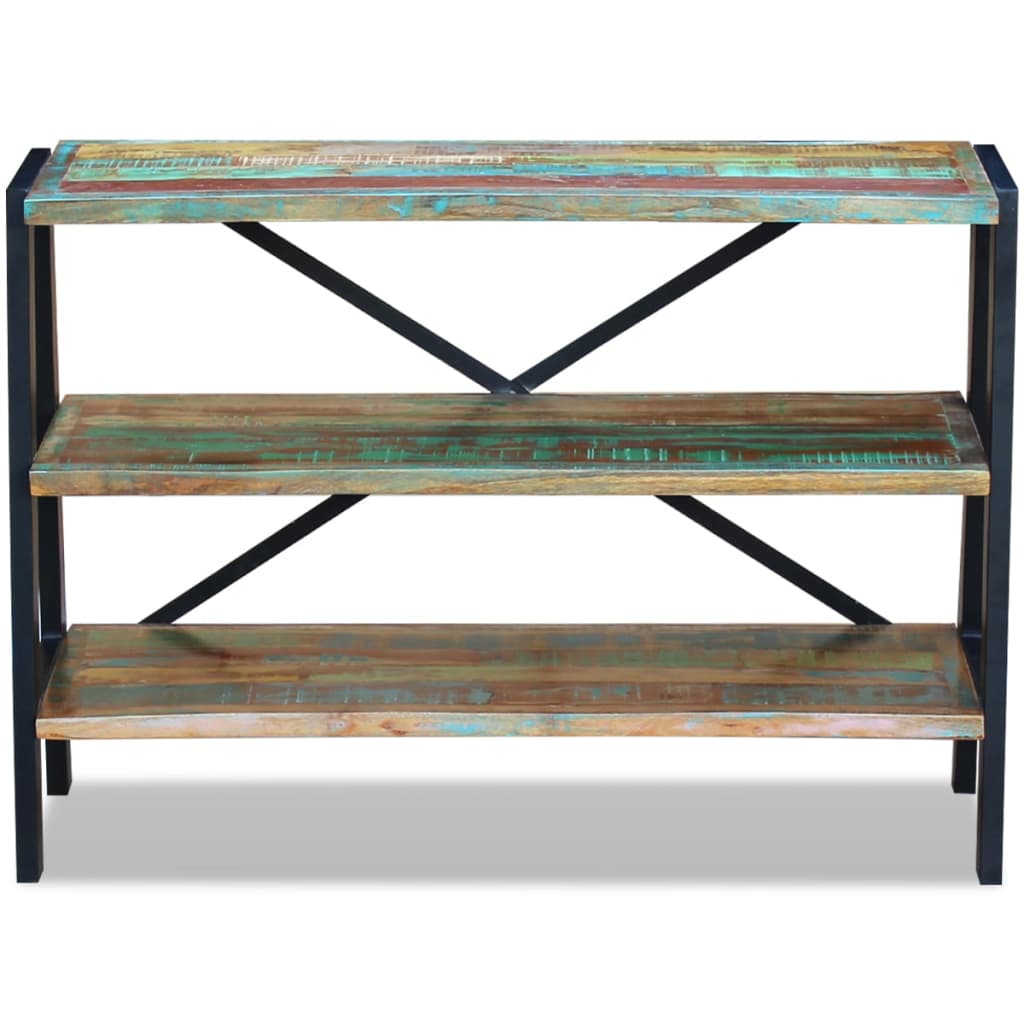 vidaXL Buffet 3 étagères en bois de récupération