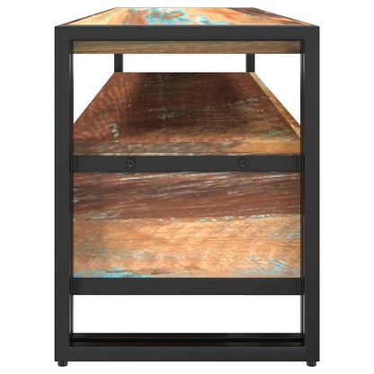 vidaXL TV-Schrank Altholz Massiv
