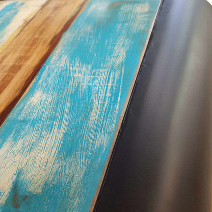 vidaXL Table basse en bois de récupération massif