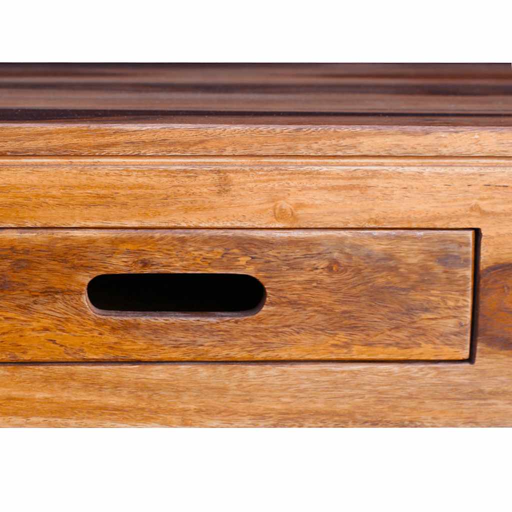 vidaXL Table basse en bois d'acacia massif