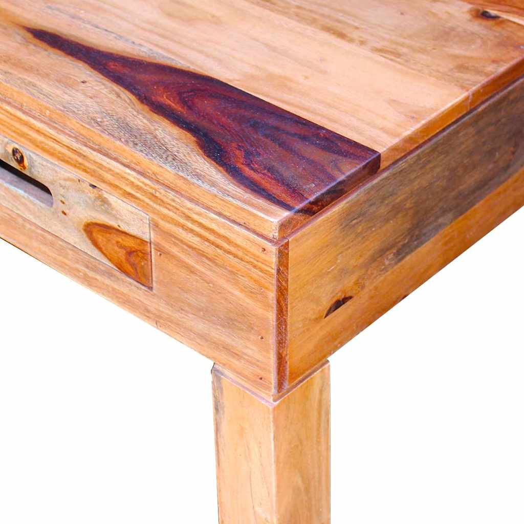 vidaXL Table basse en bois d'acacia massif