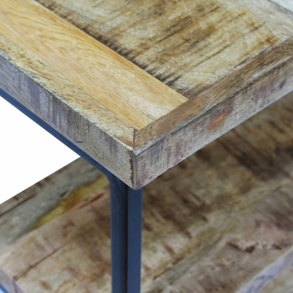 vidaXL Bureau en bois de manguier 110 × 50 × 76 cm