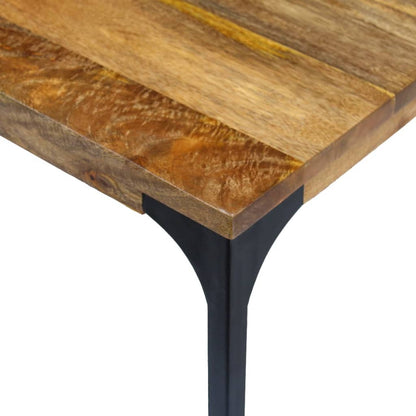 vidaXL Couchtisch Mangoholz 100x60x35 cm