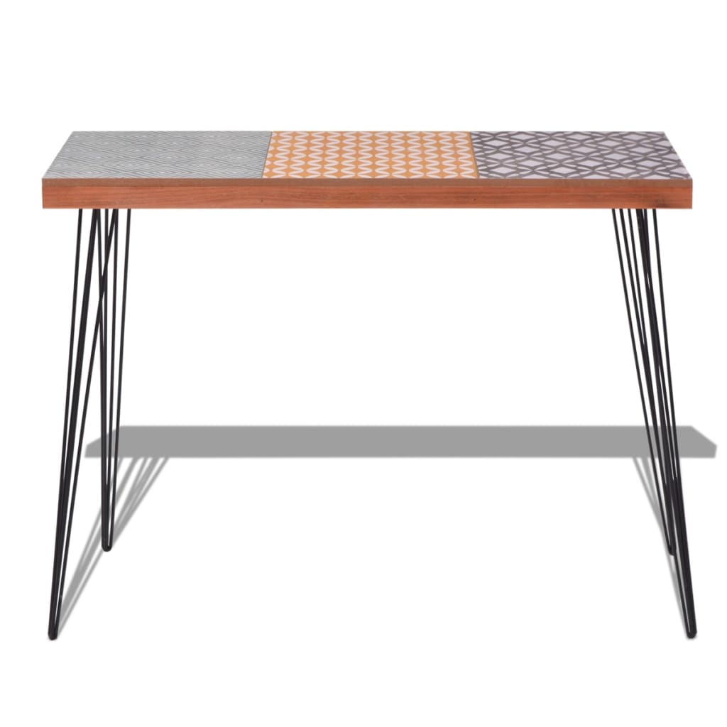 vidaXL Konsolentisch 90x30x71,5 cm braun