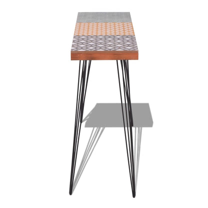 vidaXL Konsolentisch 90x30x71,5 cm braun