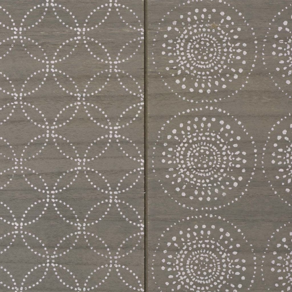 vidaXL Console 90x30x71,5 cm gris