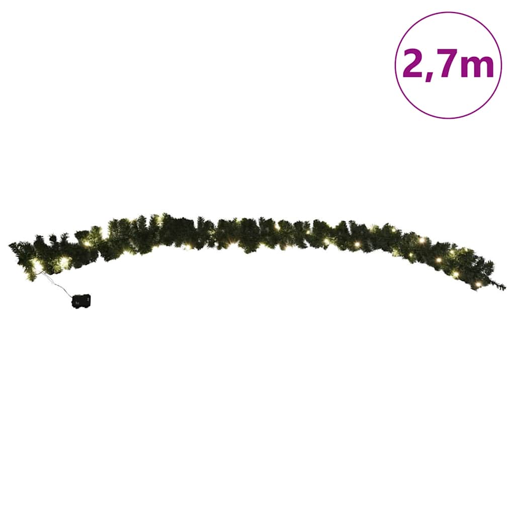 Ambiance Weihnachtsgirlande mit 30 LEDs 270 cm