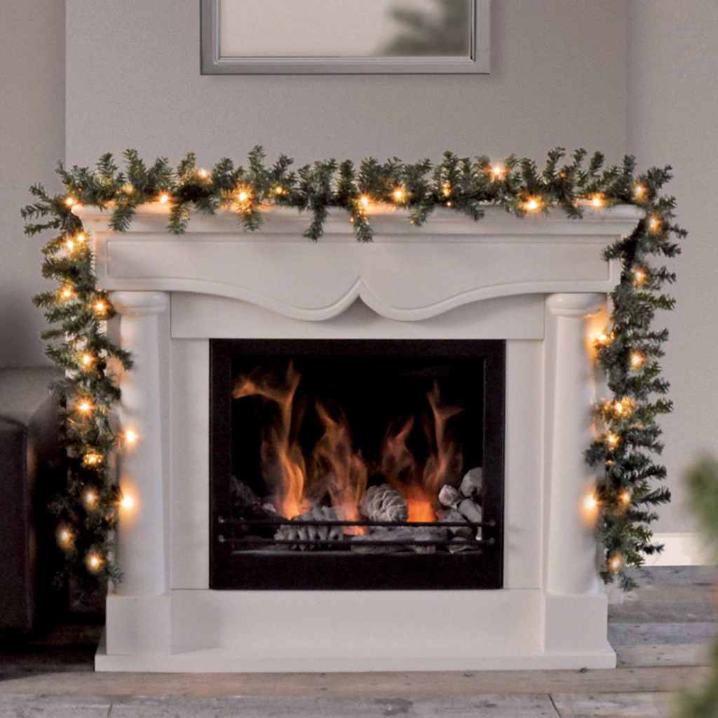 Ambiance Weihnachtsgirlande mit 30 LEDs 270 cm
