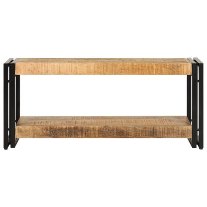 vidaXL Meuble TV 90x30x40 cm Bois de manguier massif