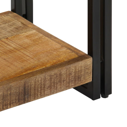 vidaXL Meuble TV 90x30x40 cm Bois de manguier massif