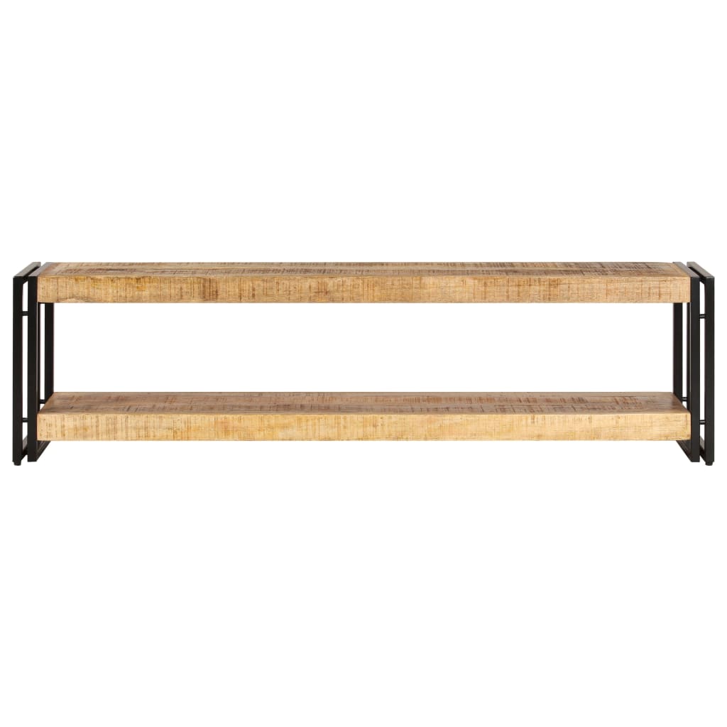 vidaXL Meuble TV 150x30x40 cm Bois de manguier massif