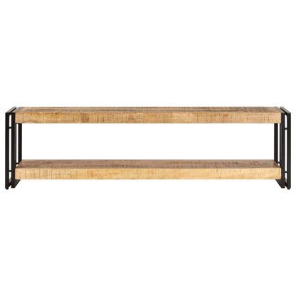 vidaXL Meuble TV 150x30x40 cm Bois de manguier massif