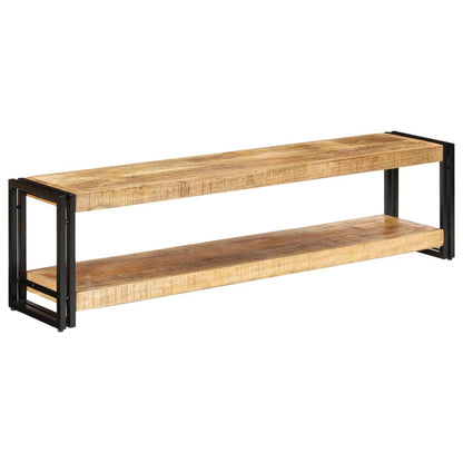 vidaXL Meuble TV 150x30x40 cm Bois de manguier massif
