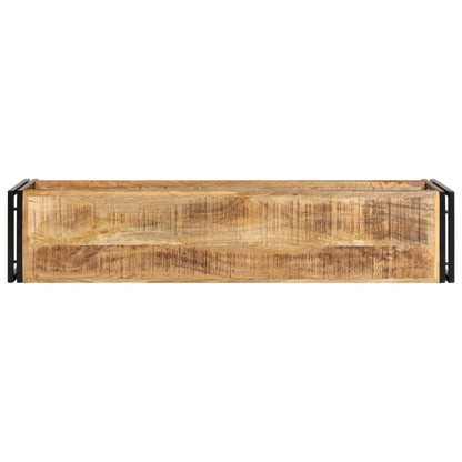 vidaXL Meuble TV 150x30x40 cm Bois de manguier massif
