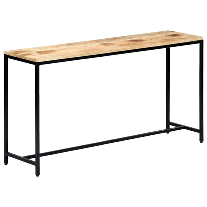 vidaXL Konsolentisch 140 x 35 x 76 cm Massivholz Mango