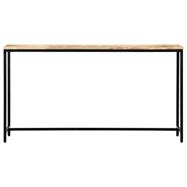 vidaXL Konsolentisch 140 x 35 x 76 cm Massivholz Mango