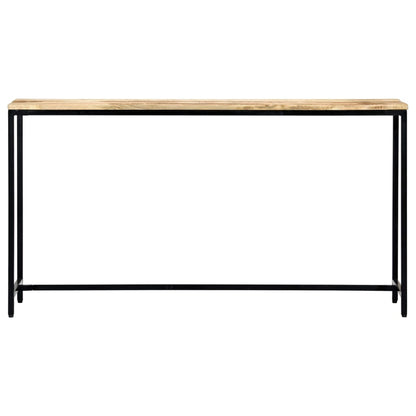 vidaXL Konsolentisch 140 x 35 x 76 cm Massivholz Mango