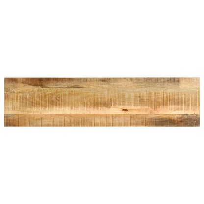 vidaXL Konsolentisch 140 x 35 x 76 cm Massivholz Mango