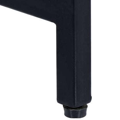 vidaXL Konsolentisch 140 x 35 x 76 cm Massivholz Mango