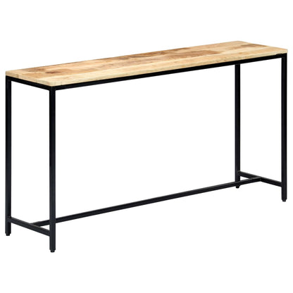 vidaXL Konsolentisch 140 x 35 x 76 cm Massivholz Mango