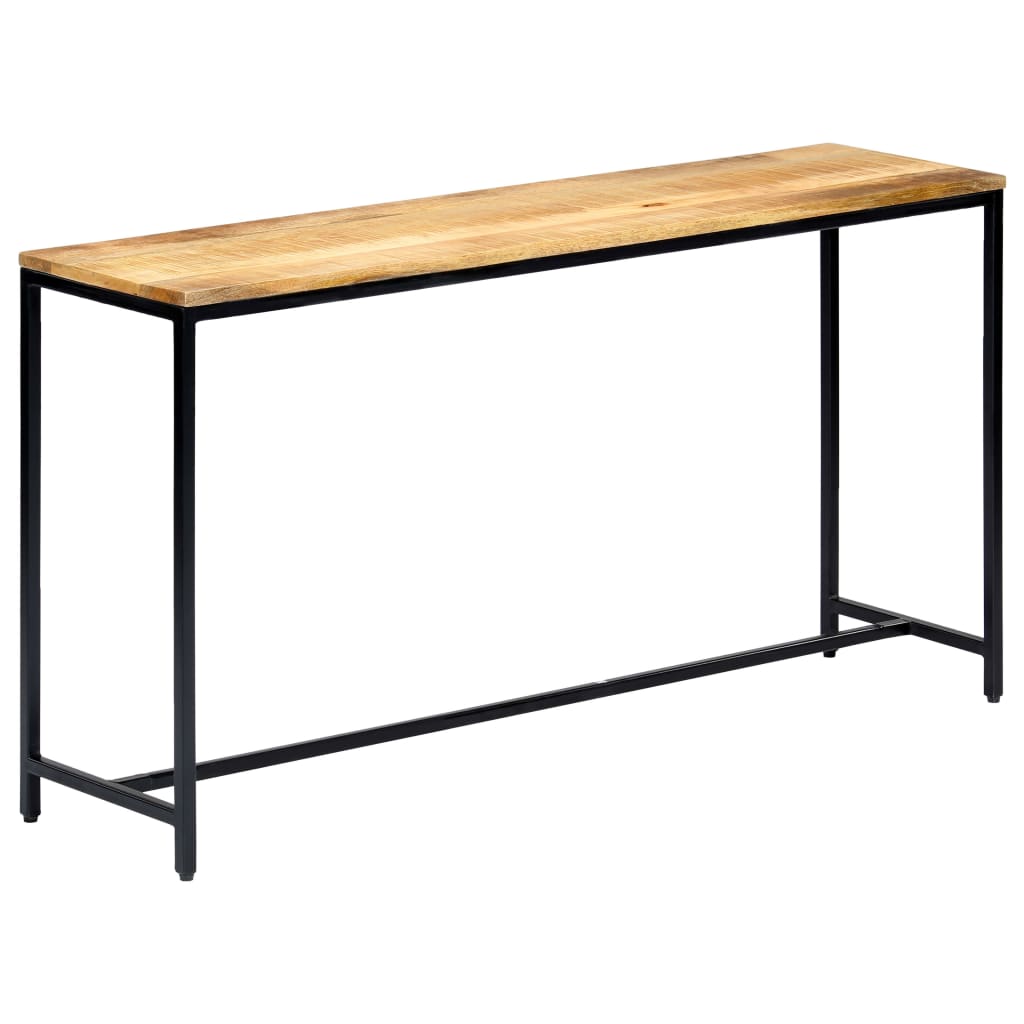 vidaXL Konsolentisch 140 x 35 x 76 cm Massivholz Mango